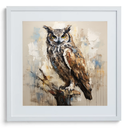 Owl (50cm X 50cm)